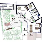 House Bellavista With Hot Pool Appartement